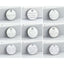 Charming Rosary engraved disc options for rosary bracelets.