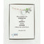 Pink and green rosary bracelet with an engraved disc and charms in a Charming Rosary gift box with card message.