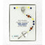Ann Arbor football rosary In Charming Rosary gift box with card message