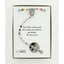 Multicolored birthstone personalized rosary with Mom in beads. In a Charming Rosary gift box with card message 