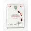 Detroit hockey rosary In Charming Rosary gift box with card message