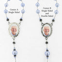 We add a Photo Centerpiece to your rosary